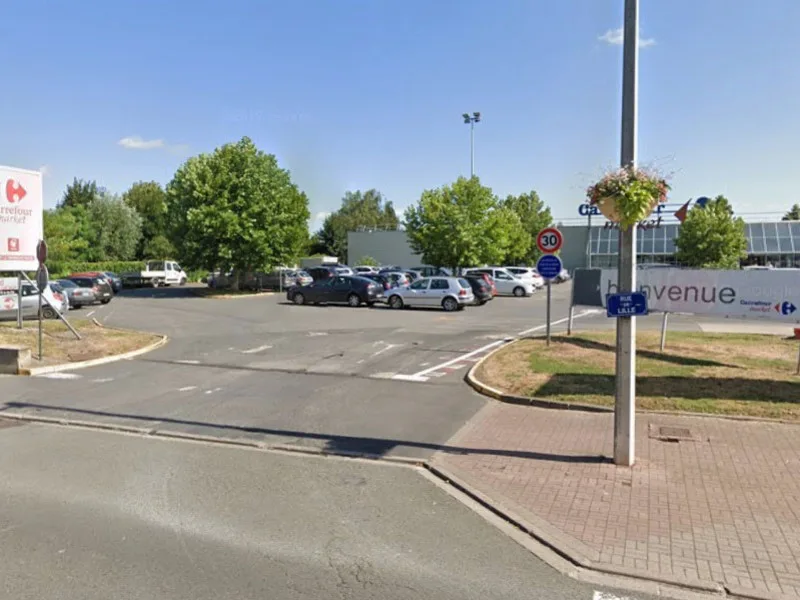 Parking Carrefour Market Béthune Lille